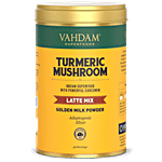 VAHDAM Golden Milk Powder With Curcumin - Turmeric Mushroom Latte Mix Superfood 100 g