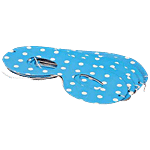 B Vishal Eye Mask - Polka Dotted, Assorted Colour 458 x 38 mm (Pack of 10)