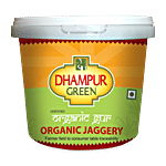 Dhampur Green OrganicÂ Jaggery/Gur 800 g