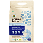 Organic Tattva Organic White Basmati Rice/Basmati Chokha 5 kg Pouch