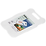 Ritu Cutting-Chopping Board - Plastic, White 1 pc