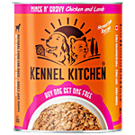 Kennel kitchen  Mince N Gravy Dog Food For Adult & Puppy - Chicken & Lamb 400 g (Buy 1 Get 1 Free)