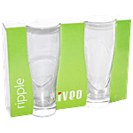Iveo Beer Glasses - Transparent 340 ml (Set of 2)
