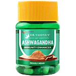 Dr. Vaidya's Ashwagandha Capsules - Immunity Enhancer 30 pcs (Pack of 2)