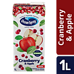 Ocean Spray  Cranberry & Apple With 20% Cranberry Juice - Vitamin C & Antioxidants 1 L
