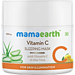 Mamaearth Vitamin C Sleeping Mask Night Cream For Skin Illumination 100 g 