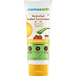 Mamaearth HydraGel Indian Sunscreen SPF 50 With Aloe Vera & Raspberry For Sun Protection 50 g