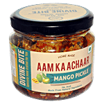 DIVINE BITE Mango Pickle/Aam ka Achaar -  Home Made 300 g