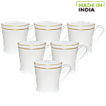 Claycraft Peter Small Coffee Mugs - GL110 150 ml (Set of 6)