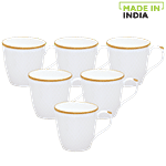 Claycraft Twinkle Coffee Mugs - GL110 180 ml (Set of 6)