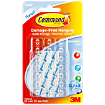 Command Clear DÃ©cor Clips 20 pcs
