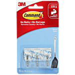 Command Clear Small Wire Hook 3 pcs