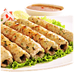 fresho! Chicken Seekh Kabab/Kebab, Punjabi 500 g (6 pcs)
