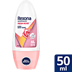 Rexona-Rollon Fresh Rose Whitening Underarm Roll On Deodorant For Women 50 ml 