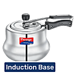 Prestige Nakshatra Alpha Svachh Inner Lid Handi Pressure Cooker - Induction Base, 20257 3.5 L