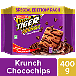 Britannia Tiger Krunch Chocochips Biscuits 400 g