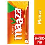 Maaza Mango Drink - Original Flavour, Refreshing 150 ml (Pack of 10)