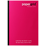Papergrid A4 Notebook - Single Line, 384 Pages, Soft Cover 1 pc