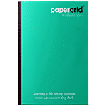 Papergrid A4 Notebook - Single Line, 224 Pages, Soft Cover 1 pc 