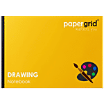 Papergrid A4 Drawing Book - 32 Pages, Soft Cover 1 pc