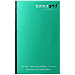 Papergrid Long Notebook - Single Line, 72 Pages, Soft Cover 1 pc