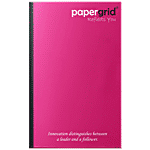 Papergrid Ultra Long Notebook - Single Line, 220 Pages, Soft Cover 1 pc