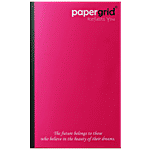 Papergrid Long Notebook - Unruled, 160 Pages, Soft Cover 1 pc