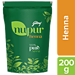 Godrej Nupur 100% Pure Henna/Mehendi - Natural Conditioning & Anti-Dandruff Hair Colour Solution 200 g 