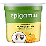 Epigamia  Plant Based Coconut Blend, Alphonso Mango 90 g 