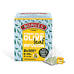 Borges Olive Leaf Infusion - Olive & Lemongrass 15 g (1.5 g each x 10 Bags)