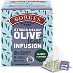 Borges Olive Leaf Infusion - Classic 15 g (1.5 g each x 10 Bags)