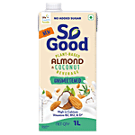 So Good Almond Coconut Unsweetened Milk 1 L