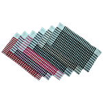 Rise N Shine Cleaning Cloth Combo - Checked Print 4 pcs 