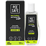 Pee Safe Natural Intimate Wash For Women 105 ml