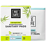 Pee Safe Biodegradable Sanitary Pads - Overnight 10 pcs 