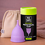 Pee Safe Reusable Menstrual Cup - Small 1 pc 