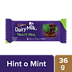Cadbury Dairy Milk Chocolate Bar - Hint O' Mint 36 g 