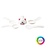 Seven seas Joie Meow Measuring Spoon - Assorted Colour 5 pcs