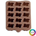 Seven seas Silicone Chocolate Mould - Bow Design, Assorted Colour 1 pc