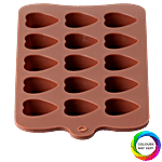 Seven seas Silicone Chocolate Mould - Heart Design, Assorted Colour 1 pc