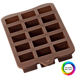 Seven seas Silicone Chocolate Mould - Cross Design, Assorted Colour 1 pc