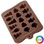 Seven seas Silicone Chocolate Mould - Assorted Design & Colour 1 pc