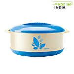 Milton New Orchid 1000 Casserole For Roti/Chapati - Blue 790 ml