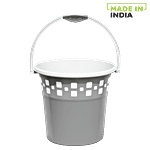 Milton Mozaic Plastic Bucket - Grey 25 L