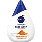 Nivea Milk Delights Women Face Wash With Turmeric For Acne Prone Skin 100 ml 