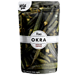 Phalyum Vacuum Fried Okra - Mexican Chipotle 45 g
