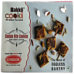 Bakkii Cookii Badam Bite Cookies - Eggless 300 g Box