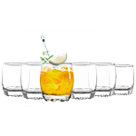 Cello Glassware Amphio Tumbler Set - Clear 290 ml (Set of 6)