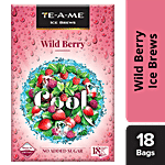 Te-A-Me Ice Brews Wild Berry Infusion 54 g (18 Bags x 3 g each)