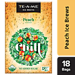 Te-A-Me Ice Brews Peach Tea Infusion 63 g (18 Bags x 3.5 g each)